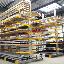 Mesh Security Cage and Cantilever Racking - Orthopaedic Implant Company, Middlesex