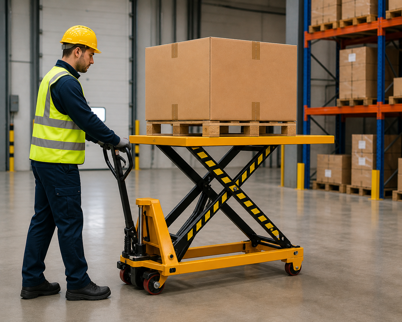 High lifters & Scissor Lift Table Training Courses
