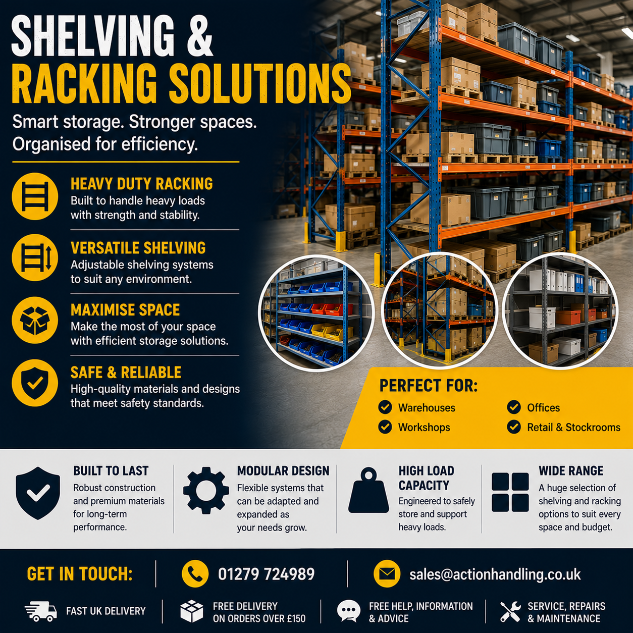 warehouse shelving