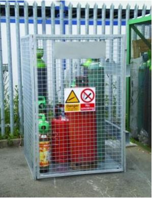 Gas Cylinder Storage Cage