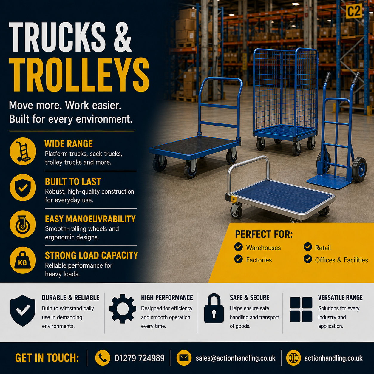 trucks and trollies