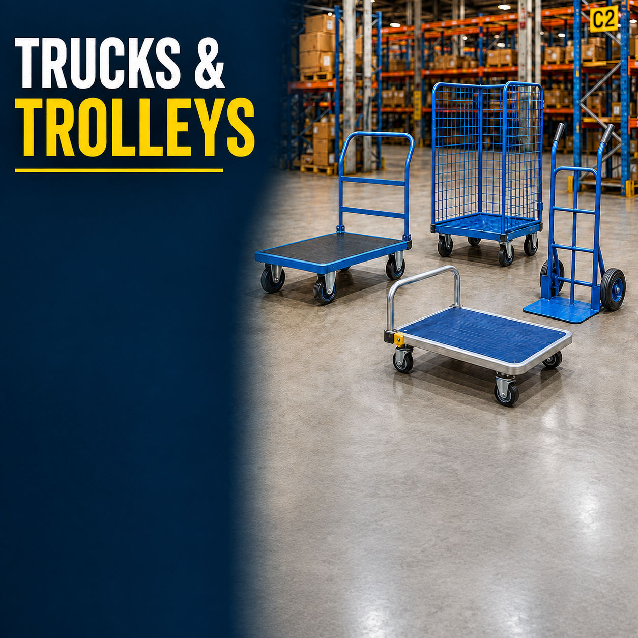 trucks and trollies